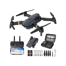 Çift Bataryalı Çift Kameralı Drone Uzaktan Kumandalı App Destekli Pervane Korumalıklı Quadcopter