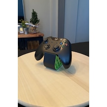Kazanova Design Oyun Kolu Standı Siyah Yeşil Xbox Ve Ps5 Uyumlu Controller Tutucu