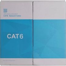 Unıwız Cab-6-ae Utp 305 Metre Cat6 Pvc 24 Awg Bakır Grı Renk Kablo