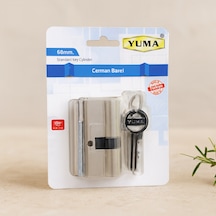 68 Mm Silindir Barel Nikel Saten - 3 Anahtarlı