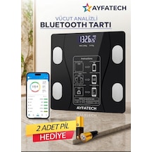 Dijital Baskül Yağ Su Kas Vücut Kitle Endeksi Kilo Ölçer Baskül-tartı