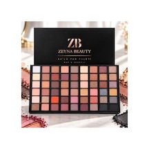 54'lü Far Paleti Yüksek Pigment Mat & Sedefli Göz Far Paleti Çok Renkli - 626020891 Diğer