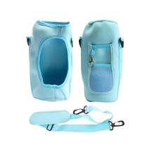 Neopren Su Şişesi Taşıyıcı Kılıfı Askılı Ve Cep Telefonu Tutuculu - Büyük Kapasiteli Sırt Çantası