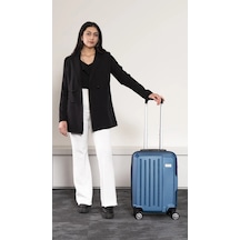 Wexta Wx-210 Çivit Orta Boy Valiz Çivit Koyu Mavi