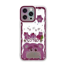 Apple iPhone Uyumlu   14 Pro Kılıf Sweet Desenli Silikon Kapak - Pembe