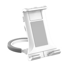 Cbtx Katlanabilir Telefon Tutucu Masaüstü Dolabı İçin 360 Derece Dönebilen Tablet Standı - Beyaz