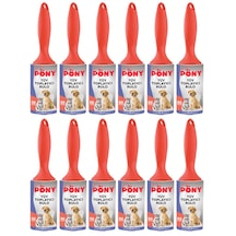 Pony Tüy Toplayıcı Rulo 50 Yaprak 12'li