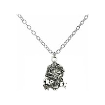 Iron Maiden Rock Metal Grup Zincir Kolye 60 Cm Unisex Heavy Metal Aksesuar Çok renkli