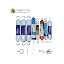 Swun Chyan Kapalı Kasa Su Arıtma Cihazlarına Sertifikalı 8li B12 Alkali+detox+ Pallas Mebran Mineral