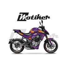 Cf Moto Nk250 2023 - 2026 Model Şimşek Mcqueen Mor Tasarımı Stick