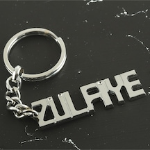 Zülfiye - 314 - - Nazblsmm - İsimli Anahtarlık Çok Renkli