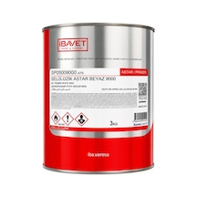 İbavet Selülozik Astar Beyaz 9000 3 Kg Diğer