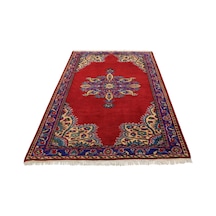 Zehra Abla Halı Yeni El Dokuma Seçkin Kompozisyon Göbekli Çiçekli Manisa Yün Halı 5653 Renkli