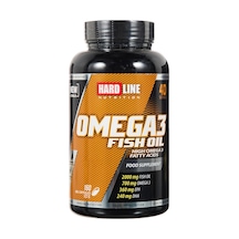 Hardline Nutrition Omega 3 Fish Oil, 160 Kapsül
