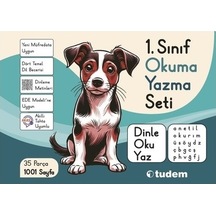 Tudem 2025 1. Sınıf Okuma Yazma Seti A-n-e-t-i-l Kutulu Güncel Müfredat