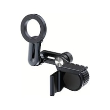 Gateesat Tesla Model 3 Y 360 Derece Dönen Manyetik Araç Telefon Tutucu Siyah