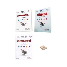 Limit Tyt Matematik Türkçe Ve Geometri Soru Bankası 3lü Set + Telefon Standı
