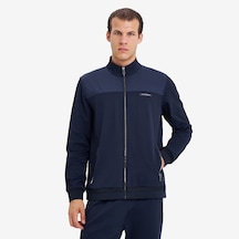 Lescon Lacivert Erkek Fermuarlı Sweatshirt 26n-1161