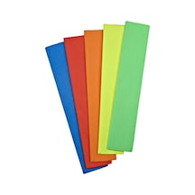 Nova Color Fosforlu Grapon Kağıdı 5 Renk Karışık 50 Cm X 200 Cm.