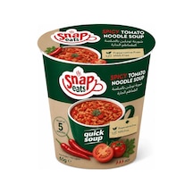 Hazır Çorba Bardakta Acılı Domatesli Noodle Çorbası 1 Koli 24 Adet