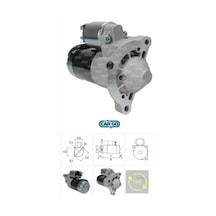 Mars Motoru 12v 10 11 12 13 Dıs 1.7 Kw Valeo Tıpı Peugeot Partner Boxer 206 306 Hdı