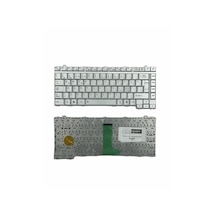 Toshiba İle Uyumlu Satellite A300-215, A300-216, A300-21c Notebook Klavye Gümüş Gri Tr