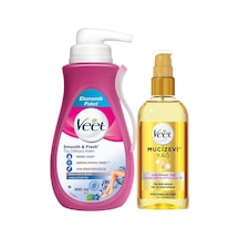 Veet Mucizevi Yağ - Çok Amaçlı Nemlendirici 100 ML + Veet Professional Tüy Dökücü Krem 400 ML