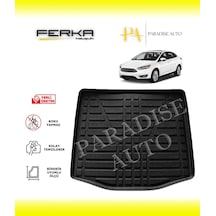 Ford Focus Sedan Kalın Stepne 2015-2018 Bagaj Havuzu