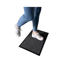Nem Ve Toz Alıcı Gri Paspas Kapı Önü Nem Alıcı Gri Paspas 40x60 Standart