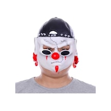 Lateks Şapkalı Gözlüklü Beyaz Maske