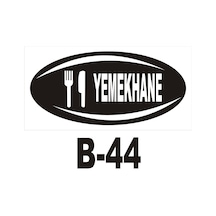 Iş Güvenliği Pvc Dekota Uyarı - Ikaz Levhası Yemekhane Yazılı (261330344)