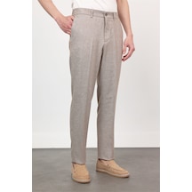 İmza Kahverengi Yan Cep Comfort Fit Pamuklu Chino Pantolon 1003260167