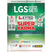 Eyted Süper Karma LGS 6 LI Deneme Seti