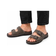 Trendyshose 79748 Anatomic Rahat Erkek Gunluk Terlik Kahve