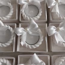 Bernami Mum Pinterest Nikah Nişan Tealight Mumlu Burgulu Mumluk Söz Kına Doğumgünü Hediyelik - 10 Adet Diğer
