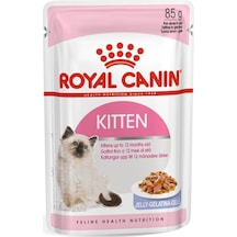 Royal Canin 85Gr KITTEN JELLY Yavru Yaş Kedi Maması 12Adet