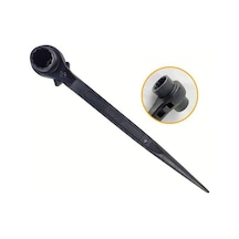 Ingco Hrstw17191 Çift Taraflı Kazıklı Cırcır Lokma Anahtar 17x19