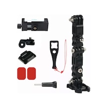 Motosiklet Kask Gopro Kamera Ve Telefon Tutucu Motor Kask Standı Tutacağı