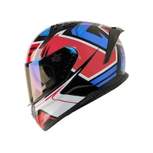 Mts 801 Thanos Full Face Motosiklet Kaskı Çok Renkli
