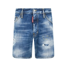 Dsquared2 Denim Jeans Short Mavi
