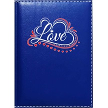 Promosyon Denizi I Love You 6 Görselli Lacivert Ruhsat Kabı