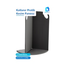 Katlanır Pratik Kesim Panosu, Plastik, 43 X 27,5 Cm Çok Renkli