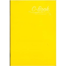 Gıpta Defter C Book Dikişli Pp. Kapak A4 60 Yp Çizgili Sarı