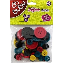 Bu-Bu Hs0007 Düğme 1.2 Cm-2.5 Cm 40 Lı