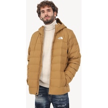 The North Face Erkek Kapşonlu Şişme Mont Aconcagua 3 Hoodie 001