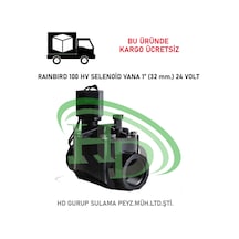 Rainbird 100 Hv Selenoid Vana 1" Bsp (32 Mm.) 24 Volt