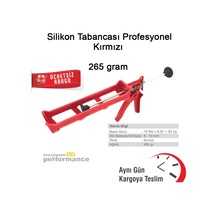Master Silikon Tabancası Profesyonel Kırmızı 265 Gram N11.1648