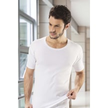 Hmd Bay Bisiklet Yaka Atlet Penye Pamuk 6'Lı Paket E606