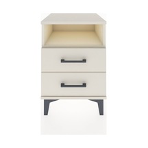 Hyperion Komodin Tek Raflı 2 Çekmeceli 44x44x64 Aytaşı-aytaşı Aytaşı