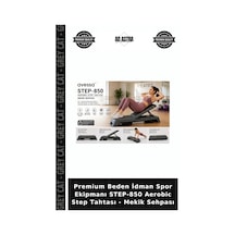 Premium Beden İdman Spor Ekipmanı Step-850 Aerobic Step Tahtası - Mekik Sehpası